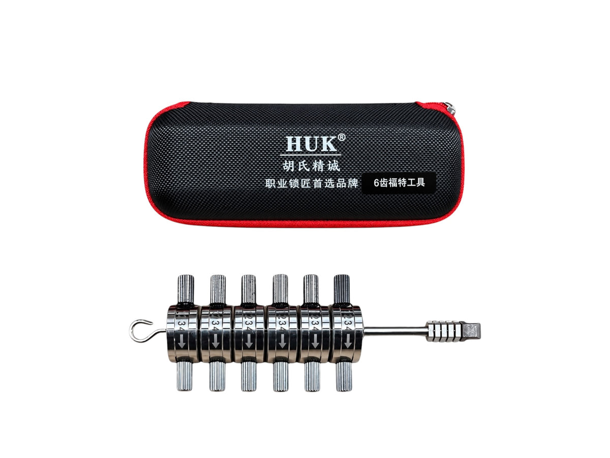 HUK - Ford Jaguar 6-Cut Tibbe Pick & Decoder