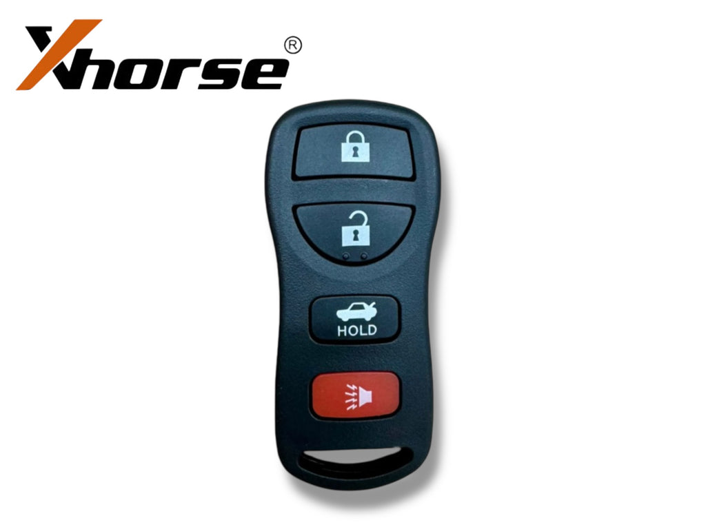 Xhorse Universal Remote Nissan Style 4-Button Wired - XKNI00EN