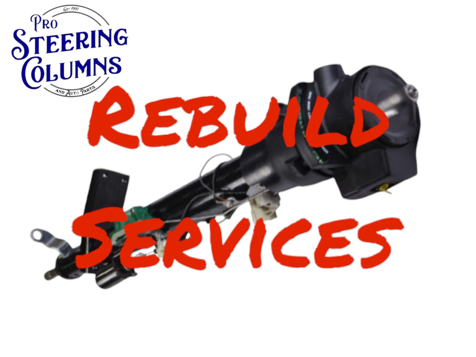 1991-2005 GM P30 Workhorse Tilt Steering Column Rebuild Service