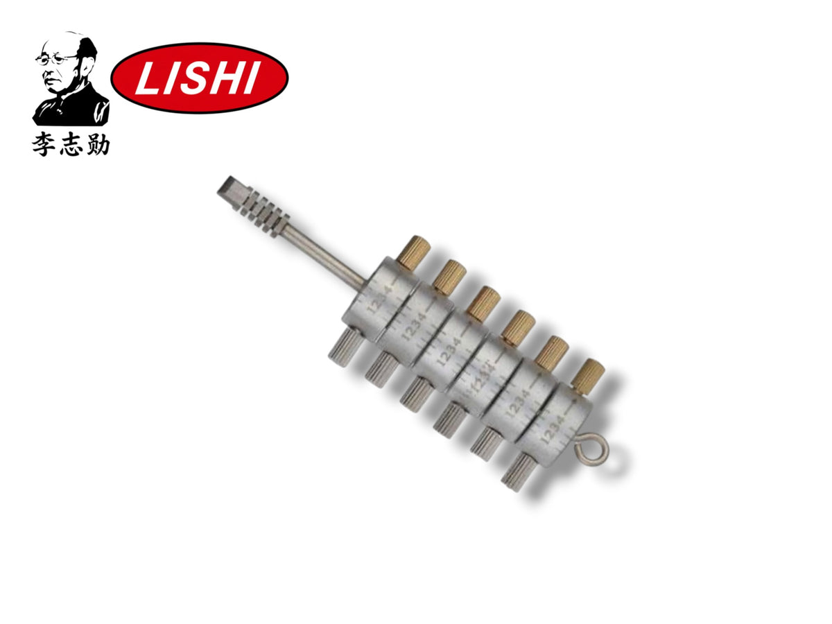 Lishi - PFTPD Ford Jaguar 6-Cut Tibbe Pick & Decoder - FO21