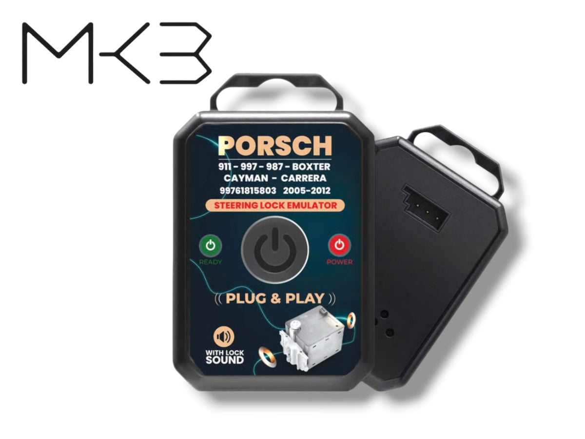MK3 05-12 Porsche Steering Lock Emulator Simulator PN: 99761815803 (New Plug)