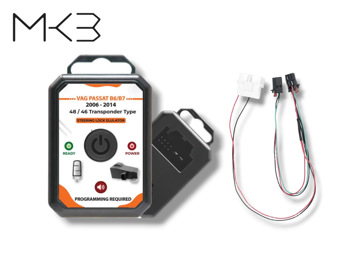 MK3 - 06-14 Volkswagen Passat Steering Lock Emulator Simulator / Adapter Included (Programming Required)