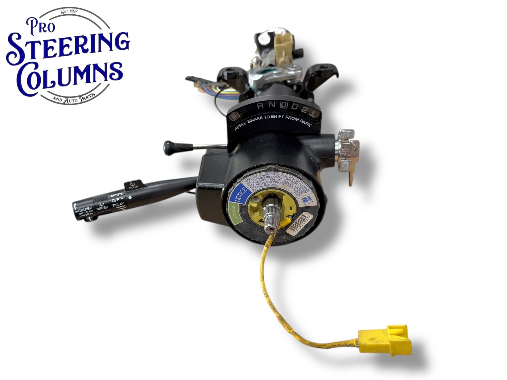 1994-1995 GM G10 G20 G30 G1500 G2500 G3500 Van Steering Column Automatic Tilt Rebuilt