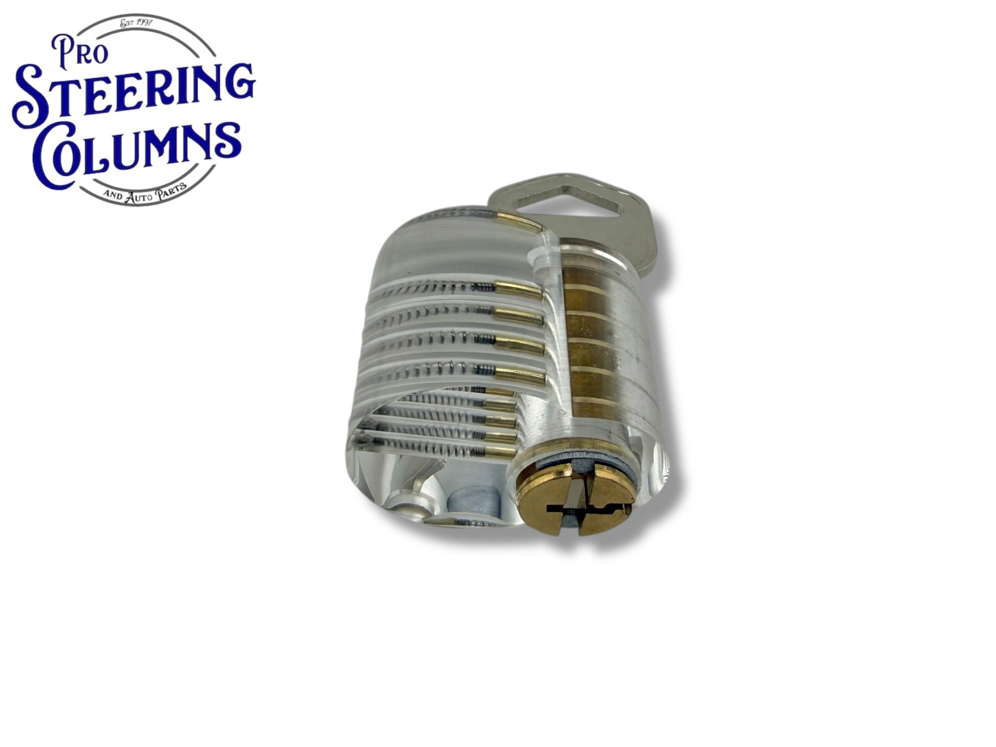 Transparent Kwikset KW1 Practice Lock (5-Pin)