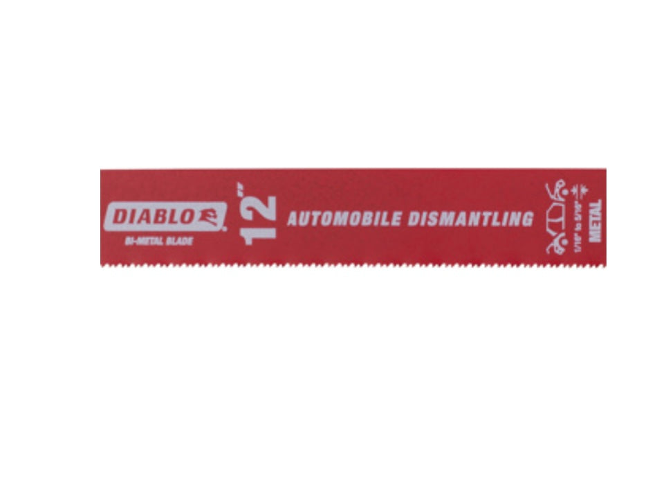 200 PK 12 inch 14/18 TPI Diablo Steel Demon Bi-Metal Saw Blade for Medium Metal