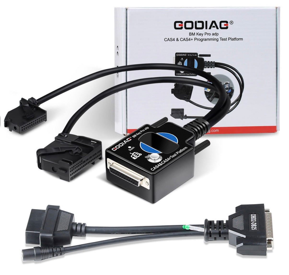 Godiag - GT100+ GT100 Pro Breakout Box Plus BMW CAS1 / CAS2 / CAS3 / CAS4 / FEM/ BDC Test Platform CAS Data Read Write Program All Key Lost