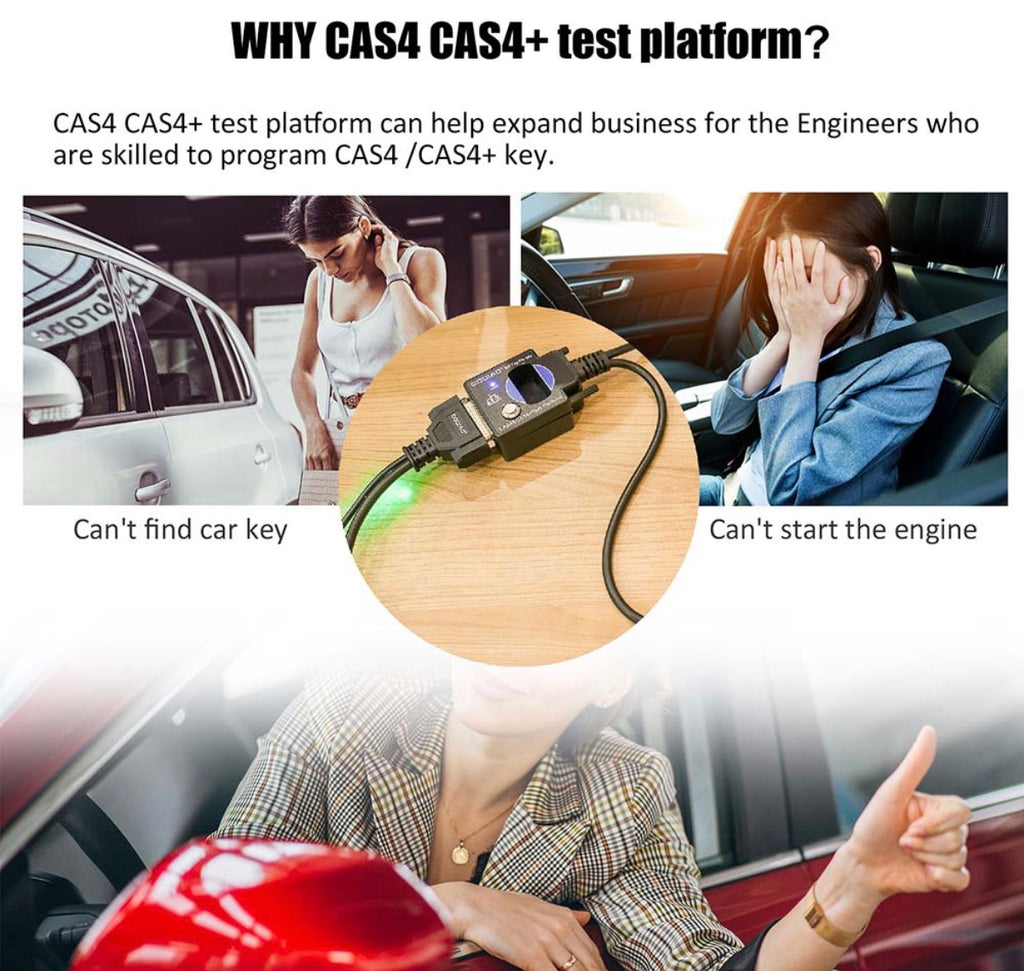 Godiag - GT100+ GT100 Pro Breakout Box Plus BMW CAS1 / CAS2 / CAS3 / CAS4 / FEM/ BDC Test Platform CAS Data Read Write Program All Key Lost