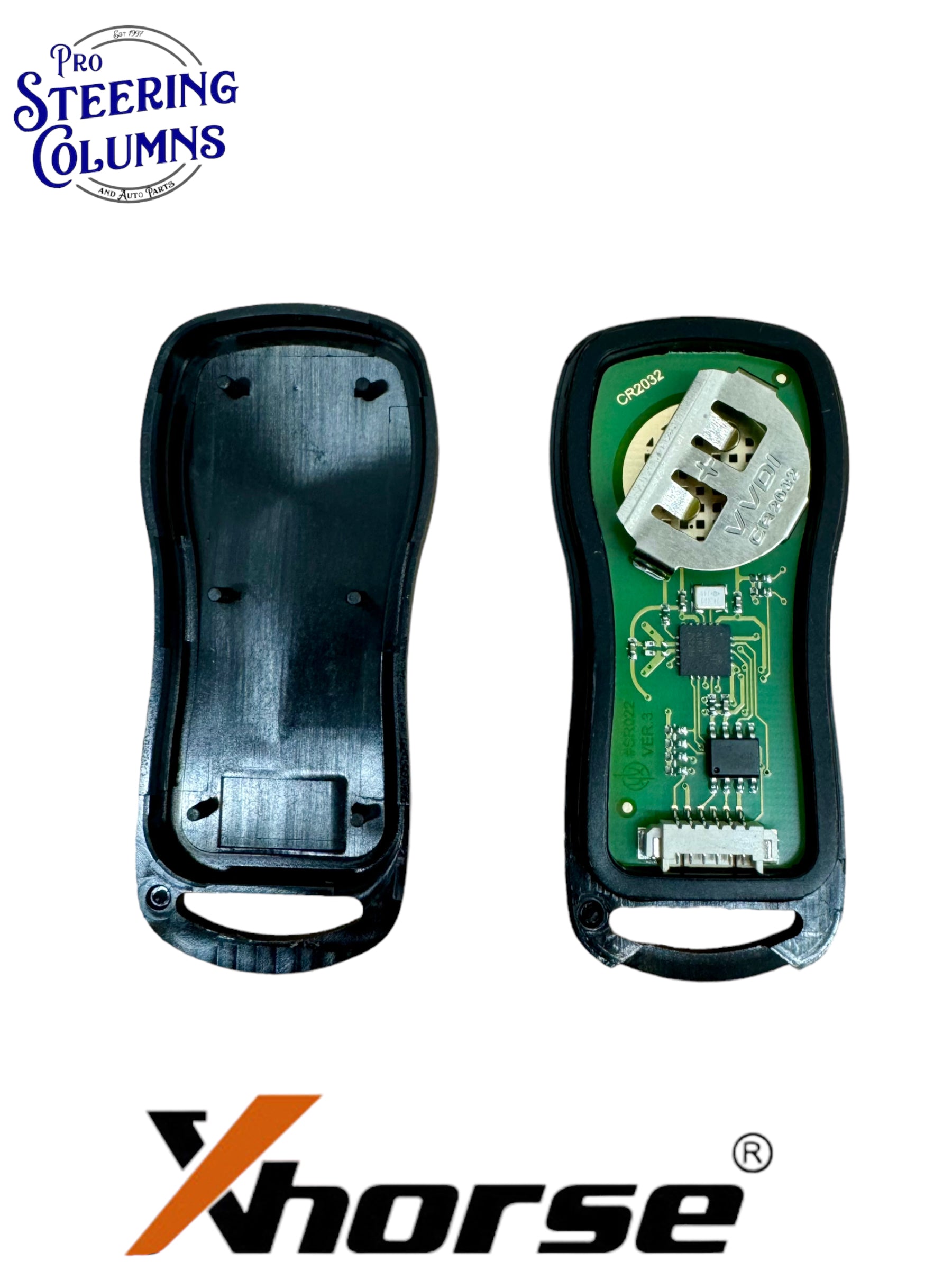 Xhorse Universal Flip Key Remote Nissan Style 4 Button Wired New XKNI00EN