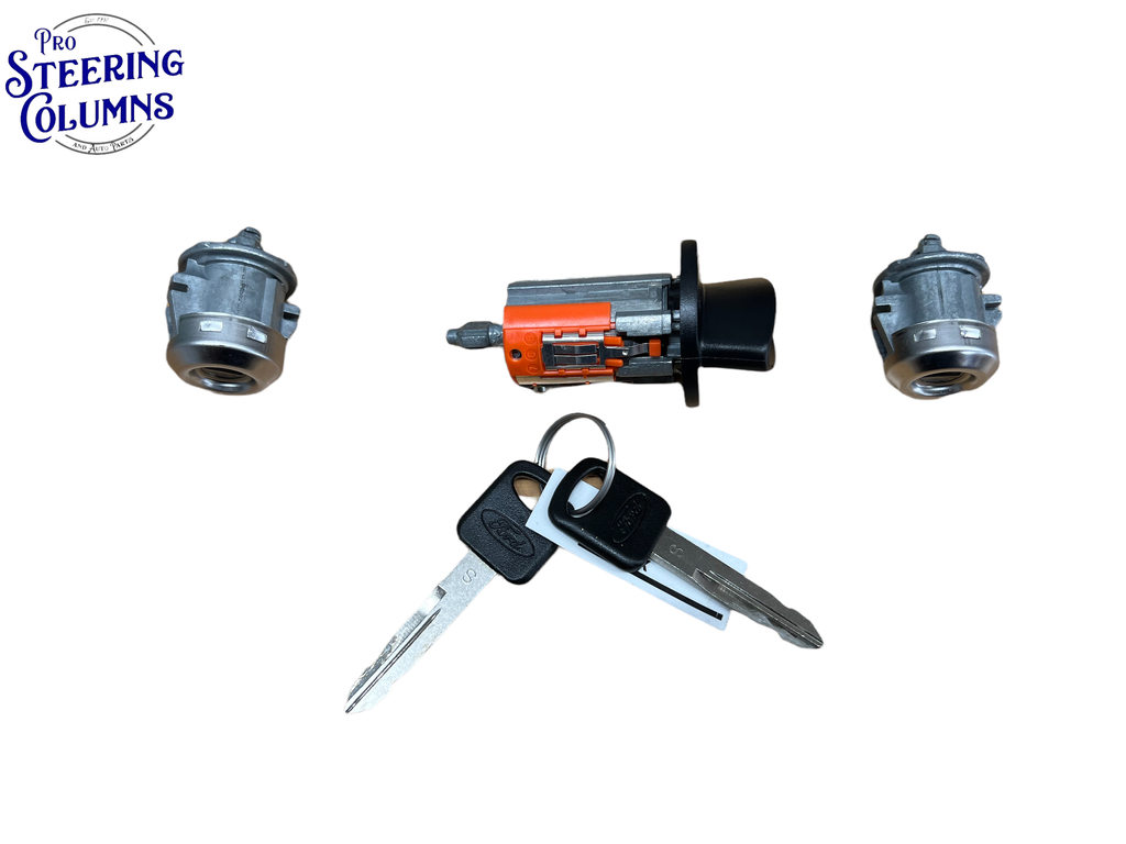 1998-2007 F-250 F-350 Ignition & Door Lock Cylinder With Handles Repair Kit