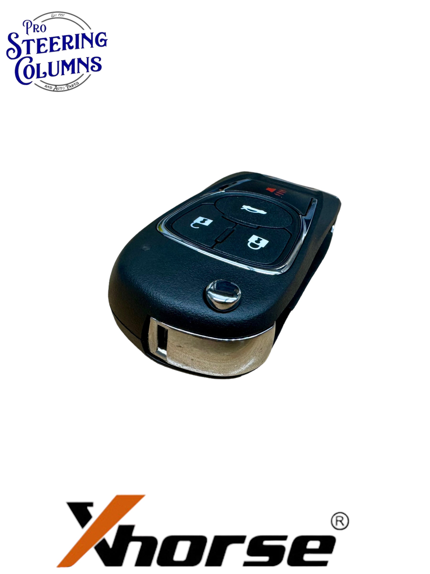 Xhorse Universal Flip Key Remote Buick Style 4 Button Wired New XKBU02EN