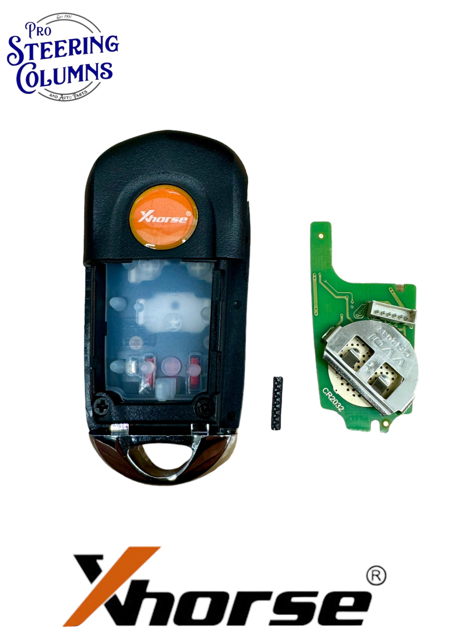 Xhorse Universal Flip Key Remote Buick Style 4 Button Wired New XKBU02EN