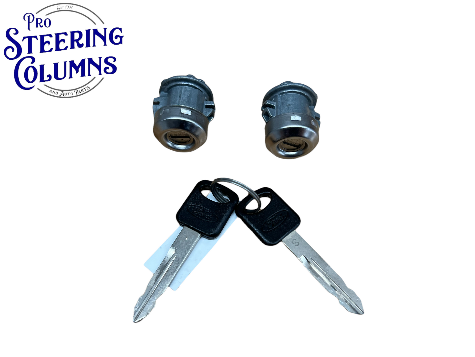 1998-2014 Ford F-150 F-250 F-350 Door Lock Cylinder Set Pair Genuine OEM