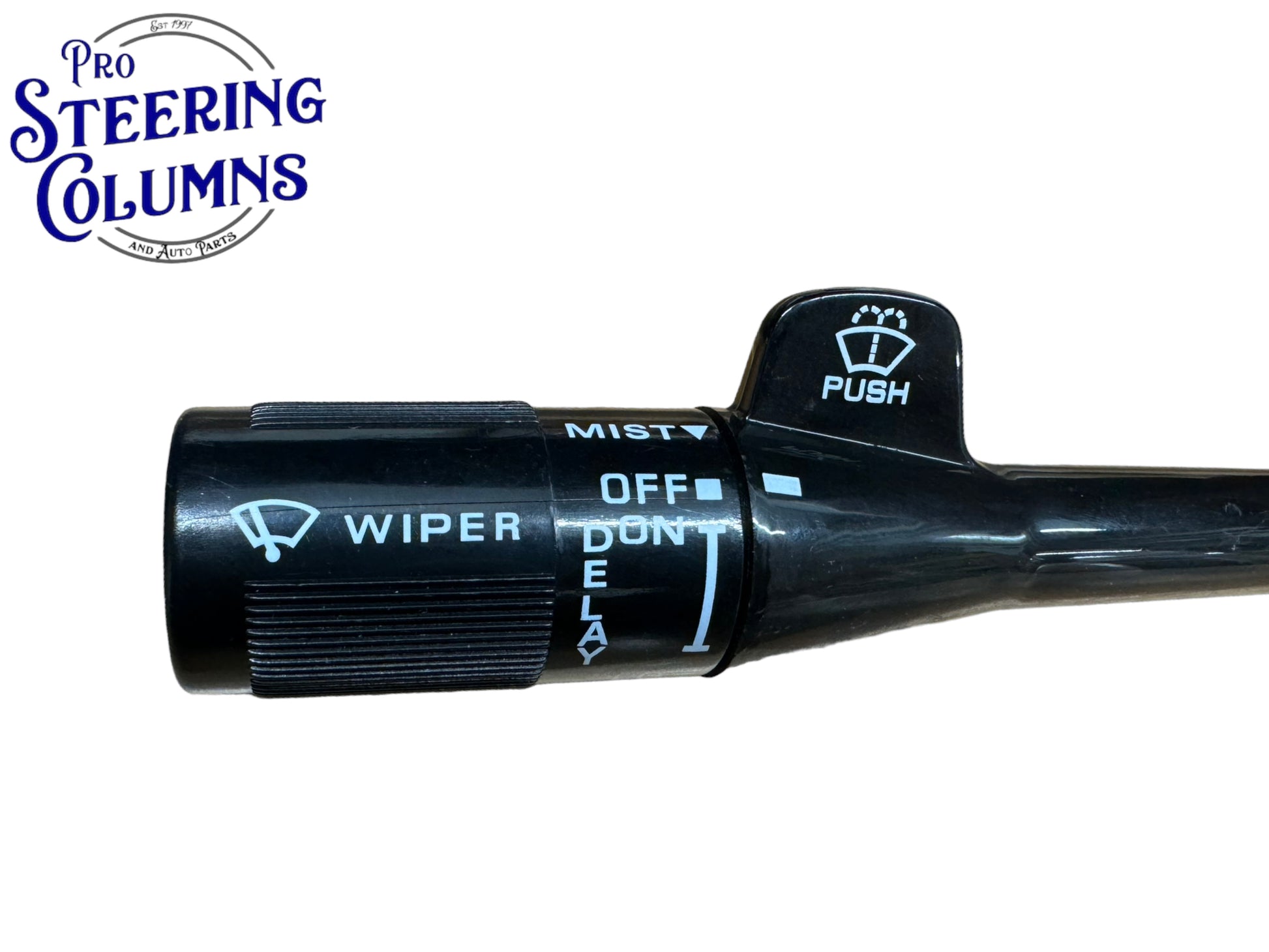 1982-1994 GM Jeep Turn Signal Lever Stalk Non Cruise Black With Delay