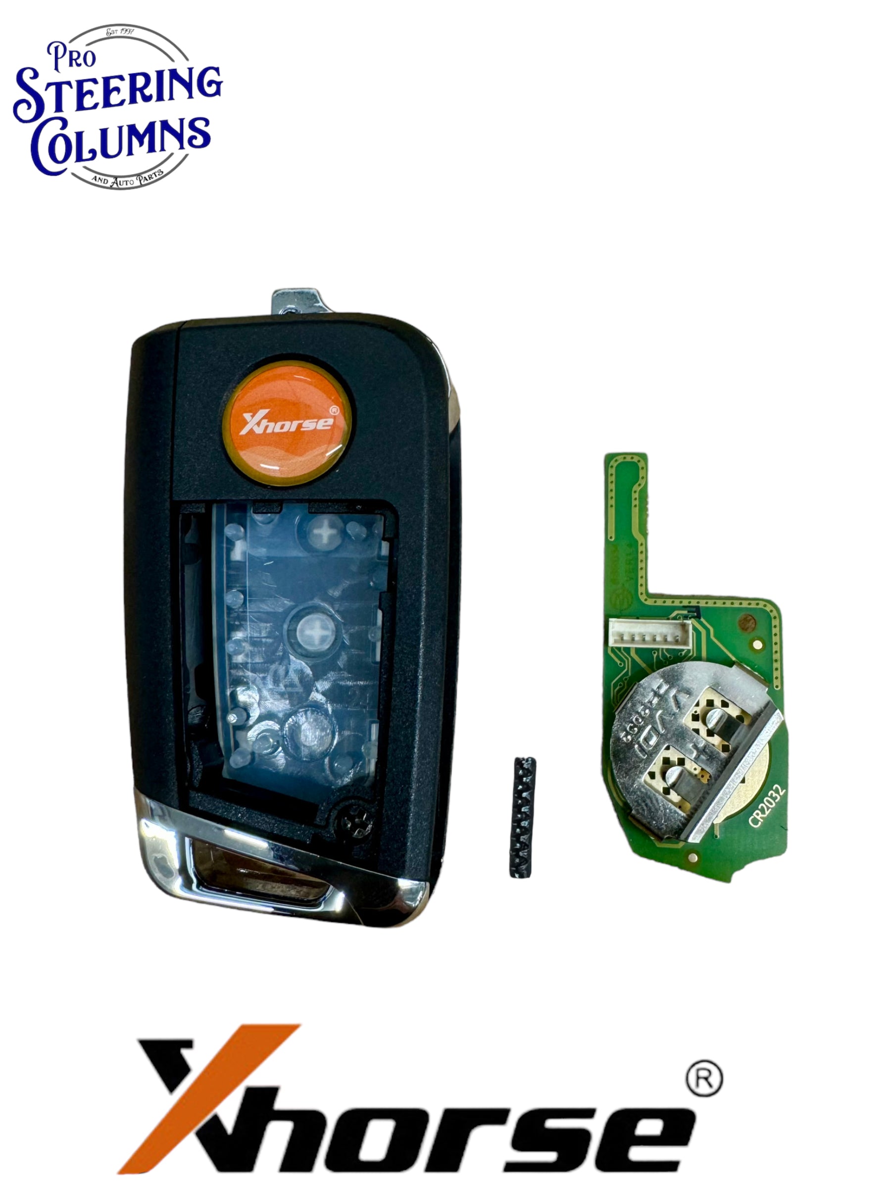 Xhorse Universal Flip Key Remote VW MQB Style 3 Button Wired New XKMQB1EN