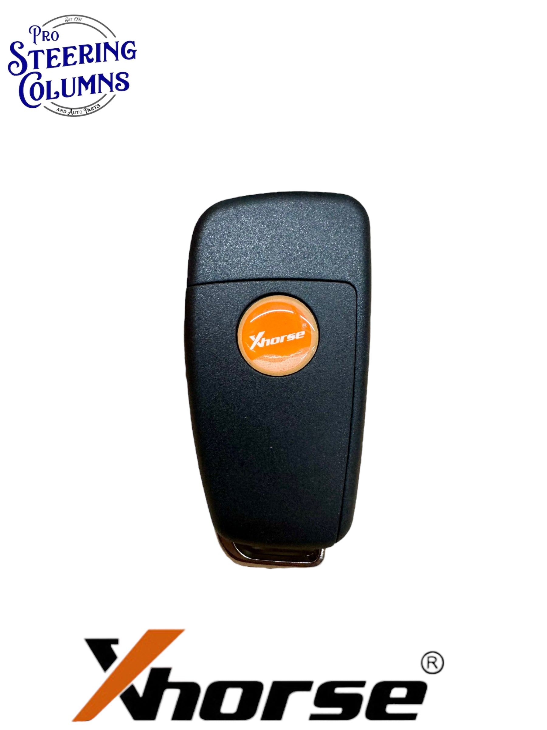 Xhorse Universal Flip Key Remote Audi Style 3 Button Wired New XKA600EN