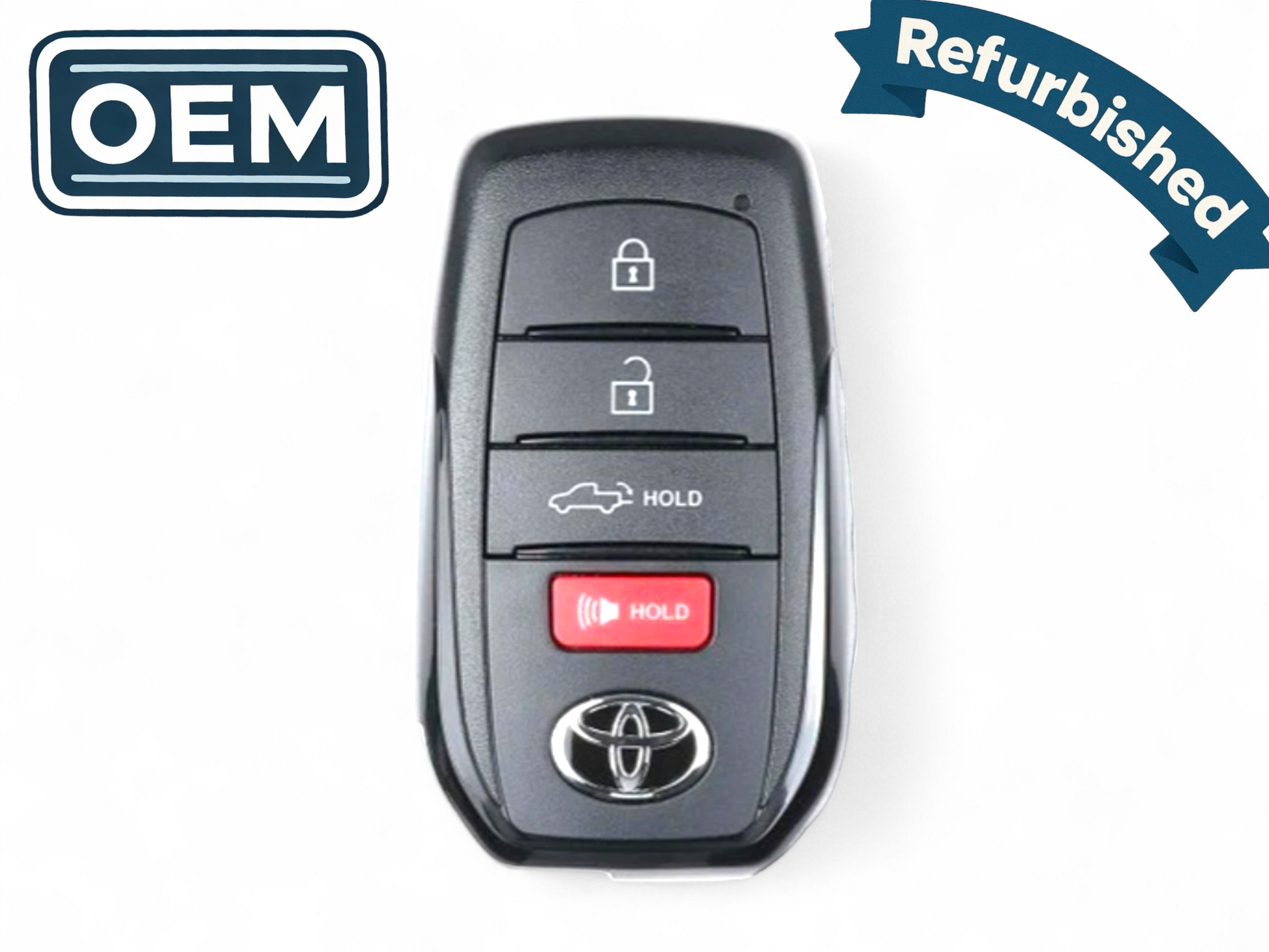 22-26 Toyota Tundra Smart Key 4-Button PN: 8990H-0C010 / HYQ14FBX (OEM Refurbished)