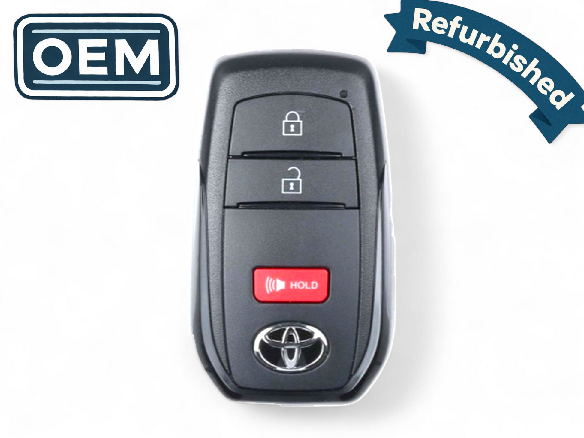 23-26 Toyota Smart Key 3-Button PN: 8990H-0C030 / HYQ14FBX (OEM Refurbished)