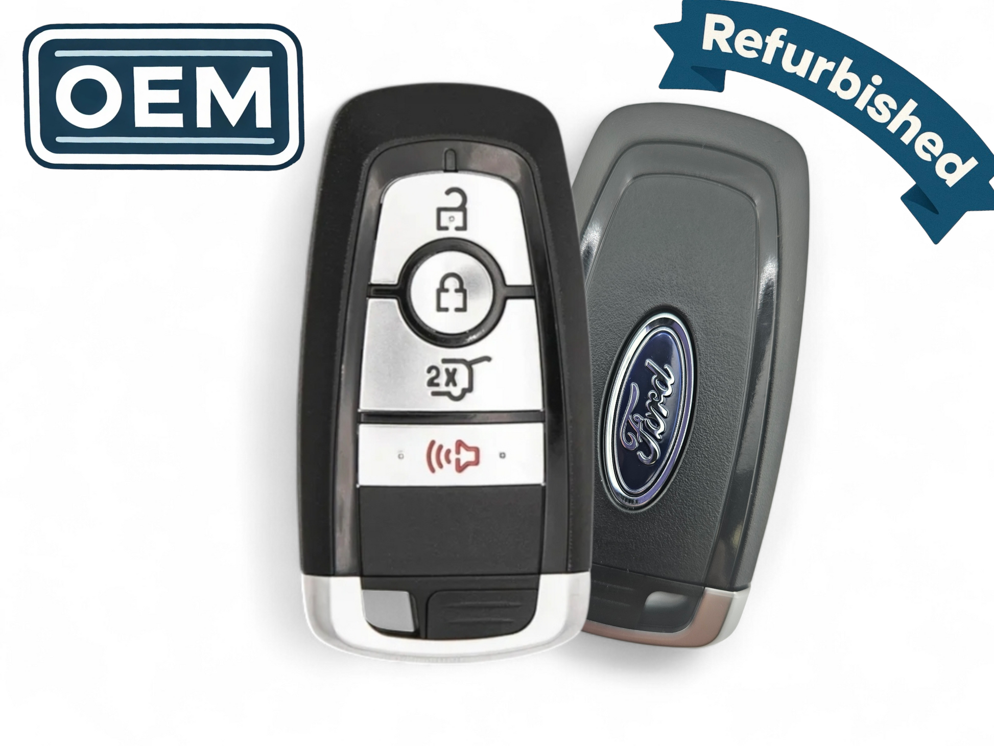 23-24 Ford Expedition Smart Key 4-Button FCC: M3N-A3C108397 PN: 164-R8354 (OEM Refurbished)