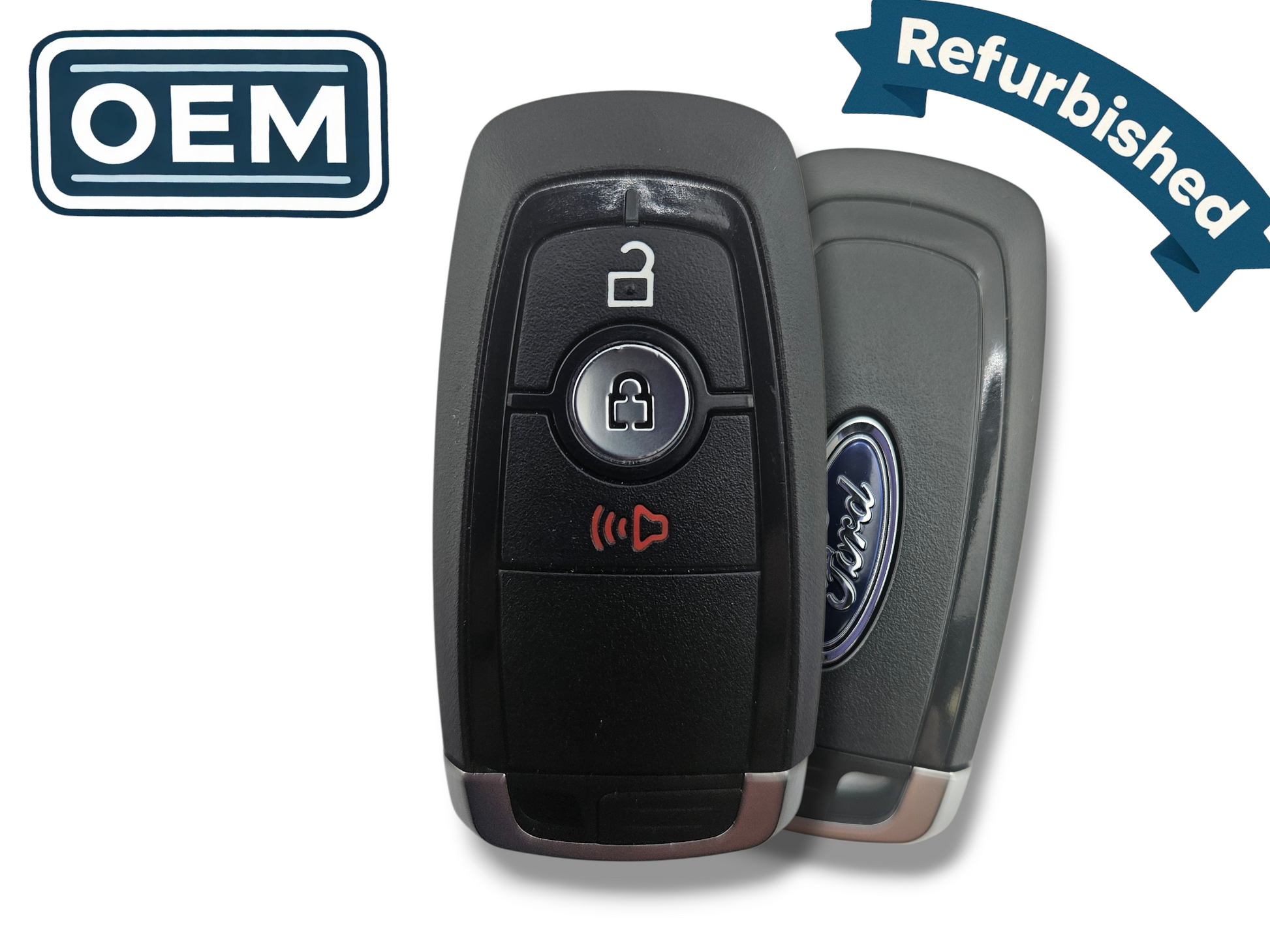 23-25 Ford F-250 F-750 Smart Key 3-Button FCC: M3N-A3C108397 PN: 164-R8329 (OEM Refurbished)