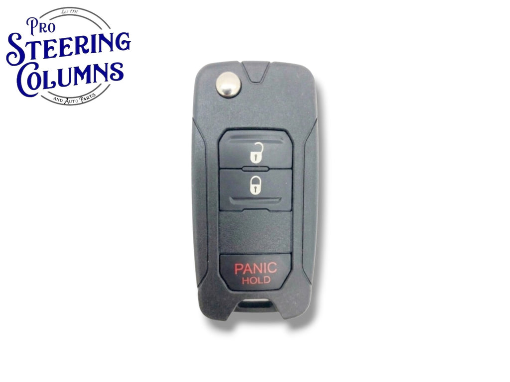 04-15 Chrysler Dodge Jeep Flip Key Fob 3-Button OHT692427AA (Aftermarket)