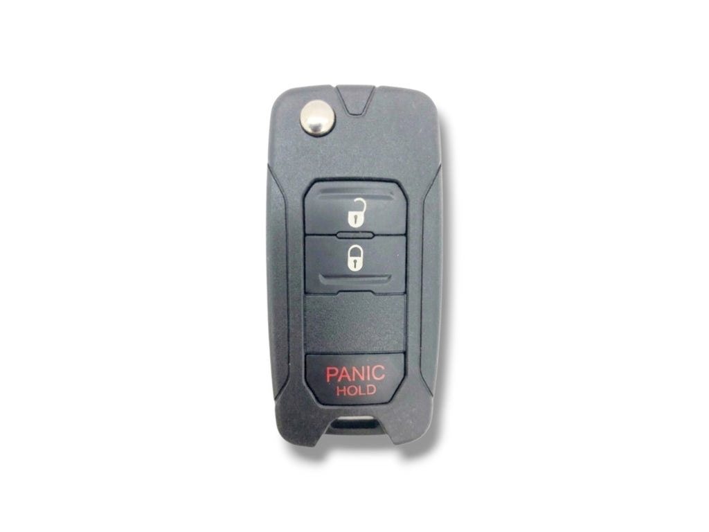 04-15 Chrysler Dodge Jeep Flip Key Fob 3-Button OHT692427AA (Aftermarket)