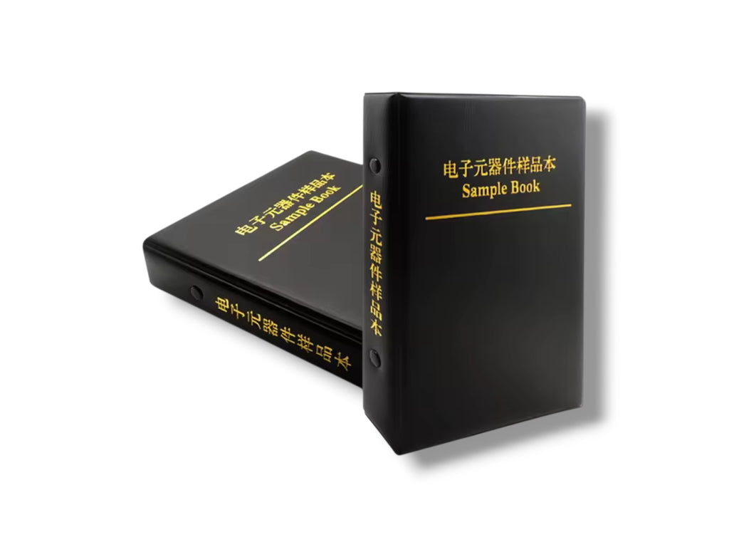 0201 Capacitor Sample Book 50 Values / 50 Pcs