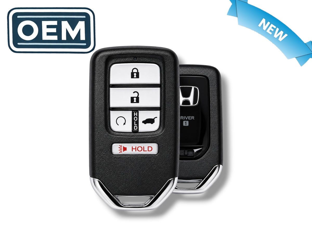 16-22 Honda CR-V Pilot Smart Key 5-Button PN: 72147-TG7-A32 / KR5V2X / Memory 1 (OEM)
