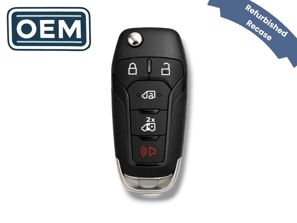 19-25 Ford Transit Flip Key 5-Button PN: 164-R8255 / N5F-A08TAA (OEM Recase)