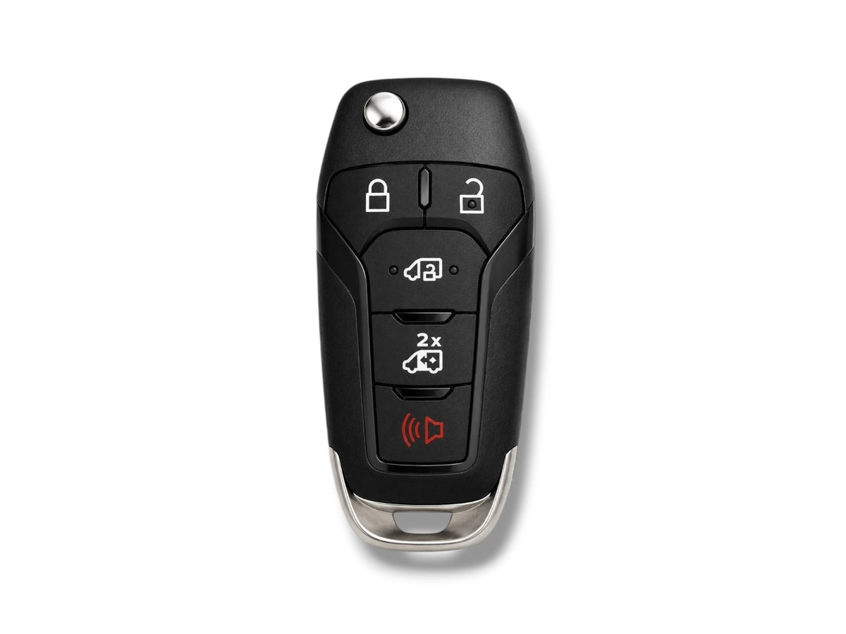 19-25 Ford Transit Flip Key 5-Button PN: 164-R8255 / N5F-A08TAA (OEM Recase)