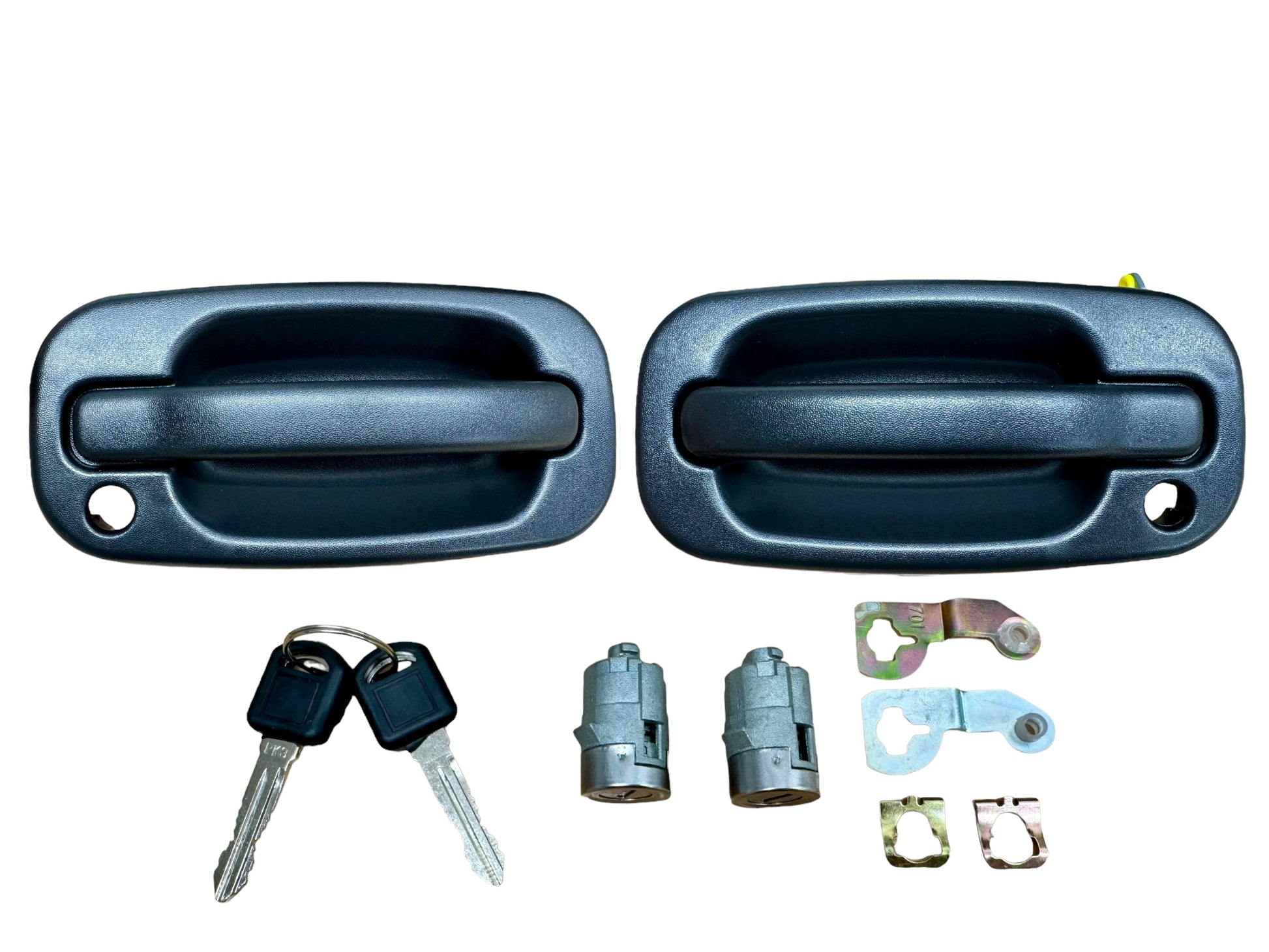 2001-2006 Silverado Sierra Tahoe Avalanche Door Handle & Lock Cylinder Set Repair Kit
