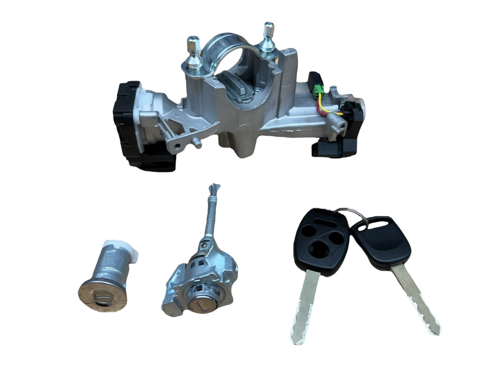 2012-2013 Honda Civic Ignition & Door Lock Cylinder Set With 2 Keys Shells New
