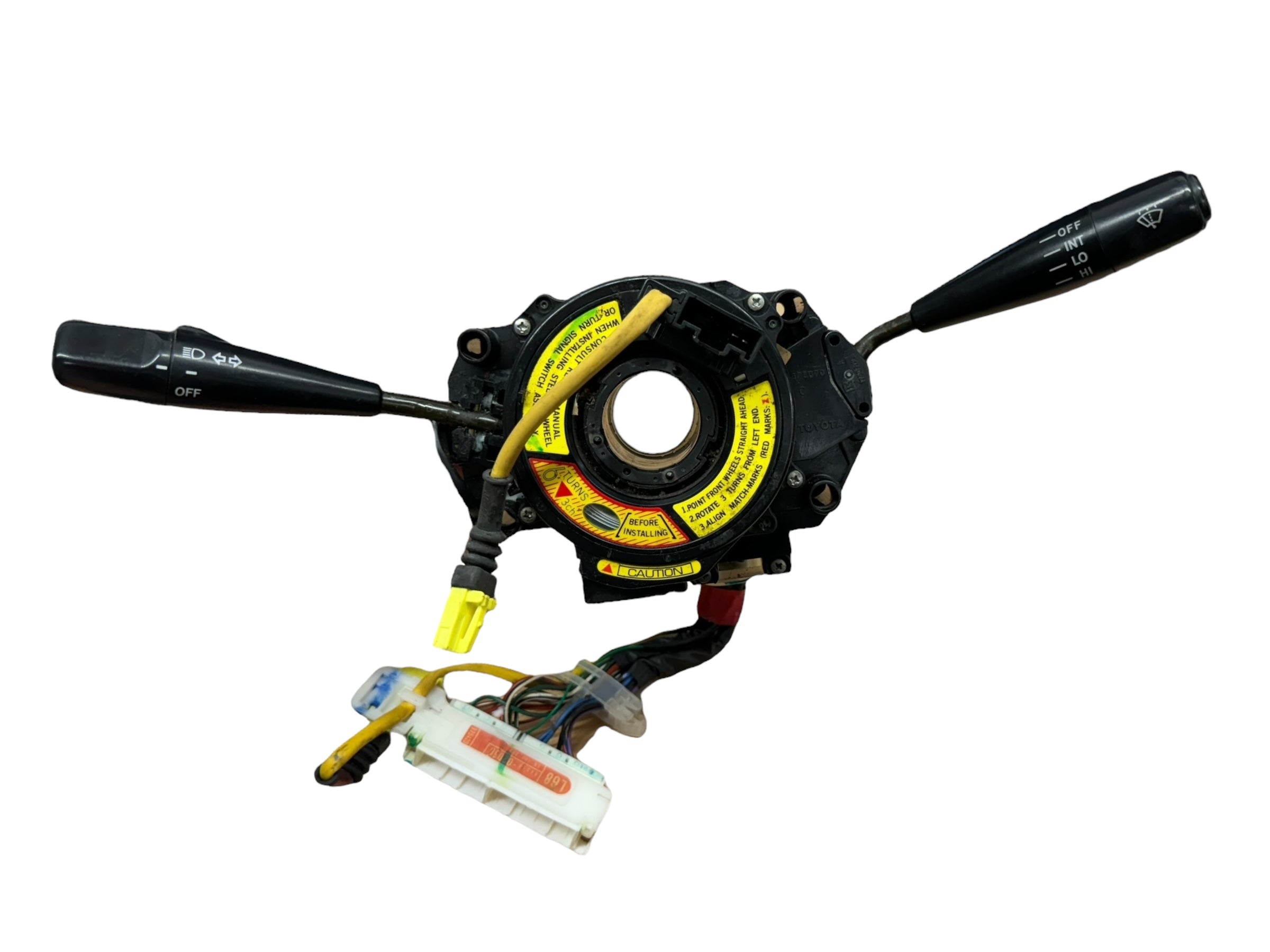 93-97 Toyota Corolla Turn Signal Wiper Combination Switch Without Crui