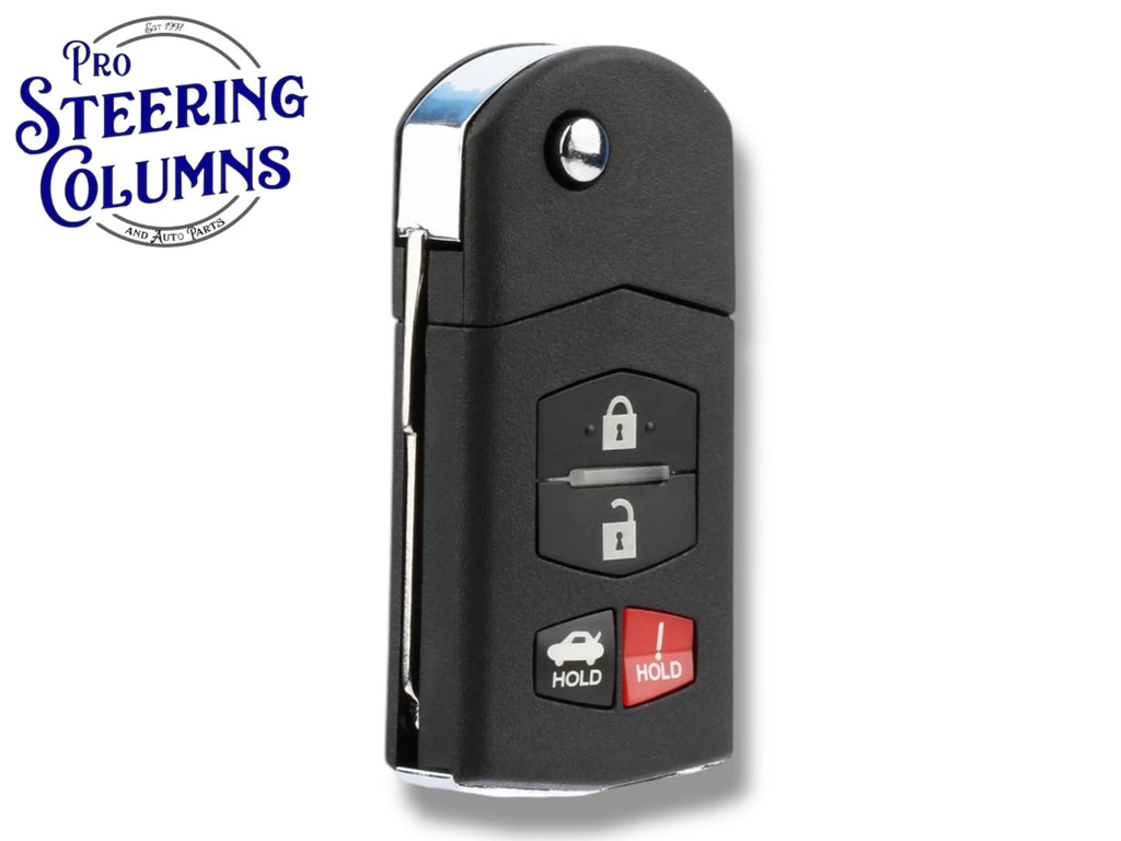 06-15 Mazda Remote Flip Key 4-Button New PN: BBM4-67-5RY,  BGBX1T478SKE125-01