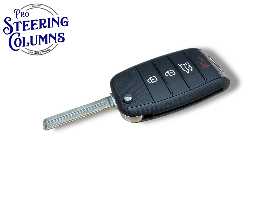 15-18 Kia Sedona Flip Key 4-Button PN: 95430-A9100 / TQ8-RKE-4F19 (Aftermarket)