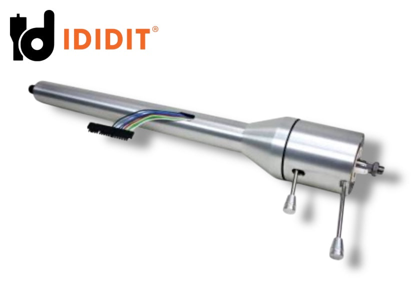 Ididit - Universal 30" Tilt Floor Shift Steering Column - Brushed Aluminum - 1030300030