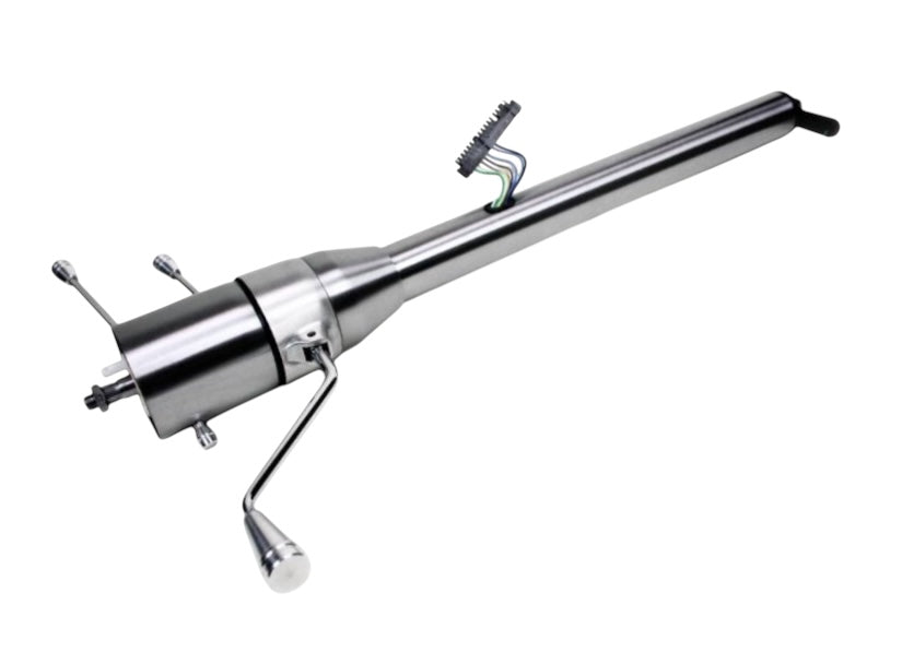 Ididit - Universal 33" Tilt Column Shift Steering Column - Paintable Steel - 1130330010