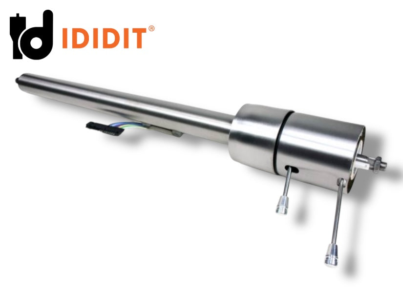 Ididit - 67-68 Impala Tilt Floor Shift Steering Column Retrofit - Chrome - 1120780020