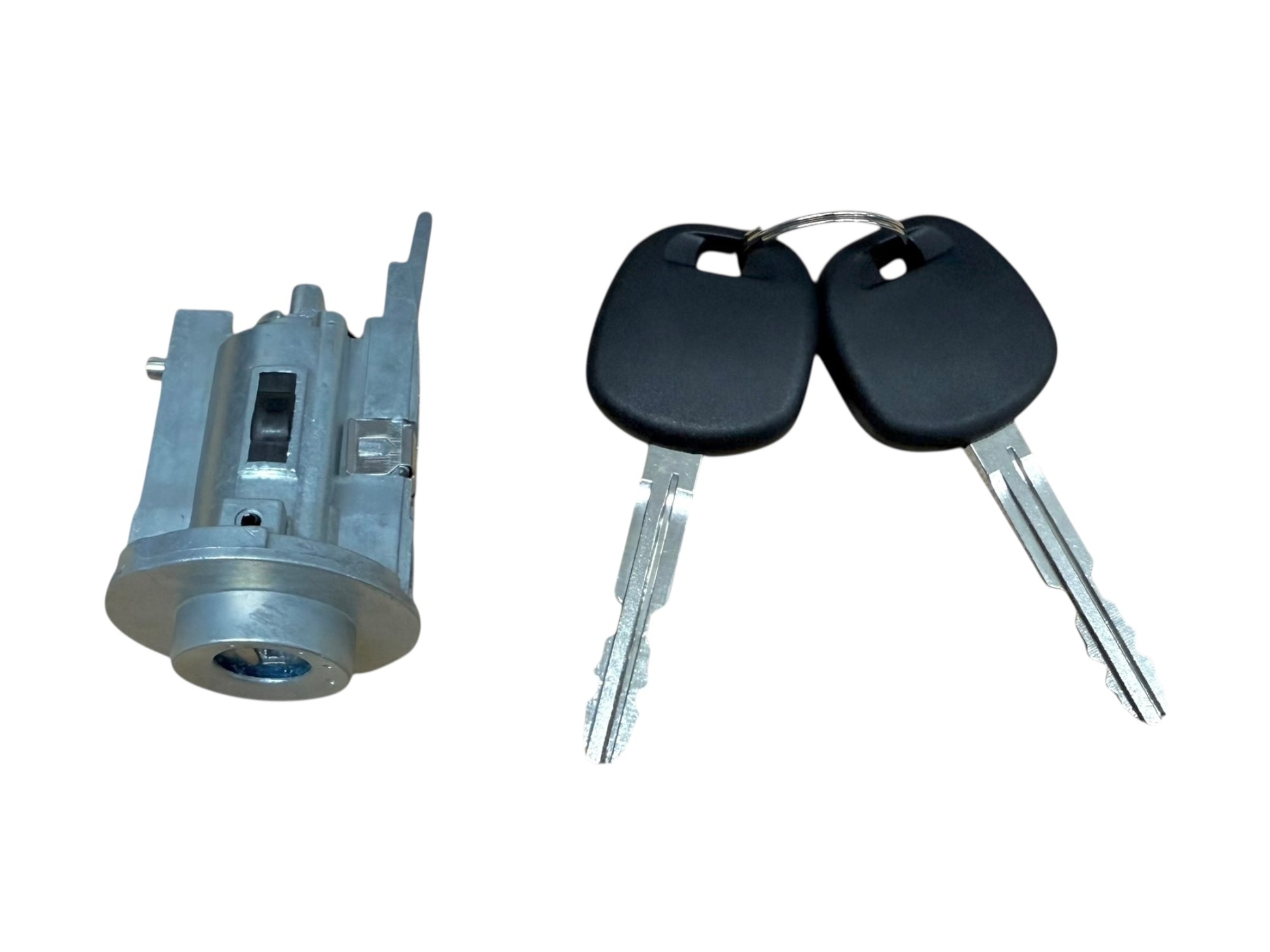01-03 Toyota Highlander Ignition Lock Cylinder With 2 Chip Keys New