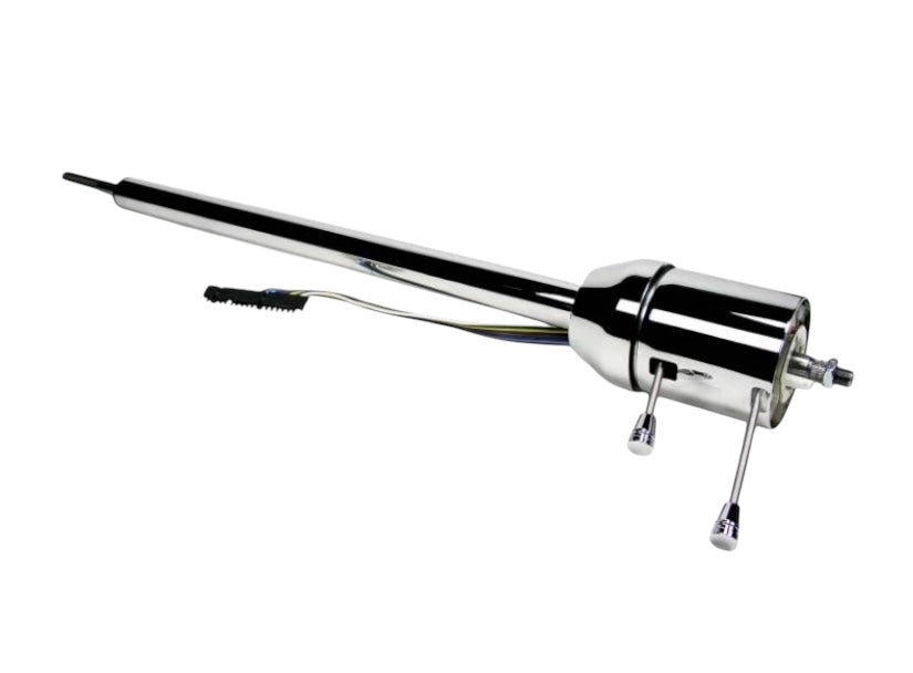 Ididit - 63-66 Corvette Tilt Floor Shift Steering Column Retrofit Paintable Steel - 1120770010