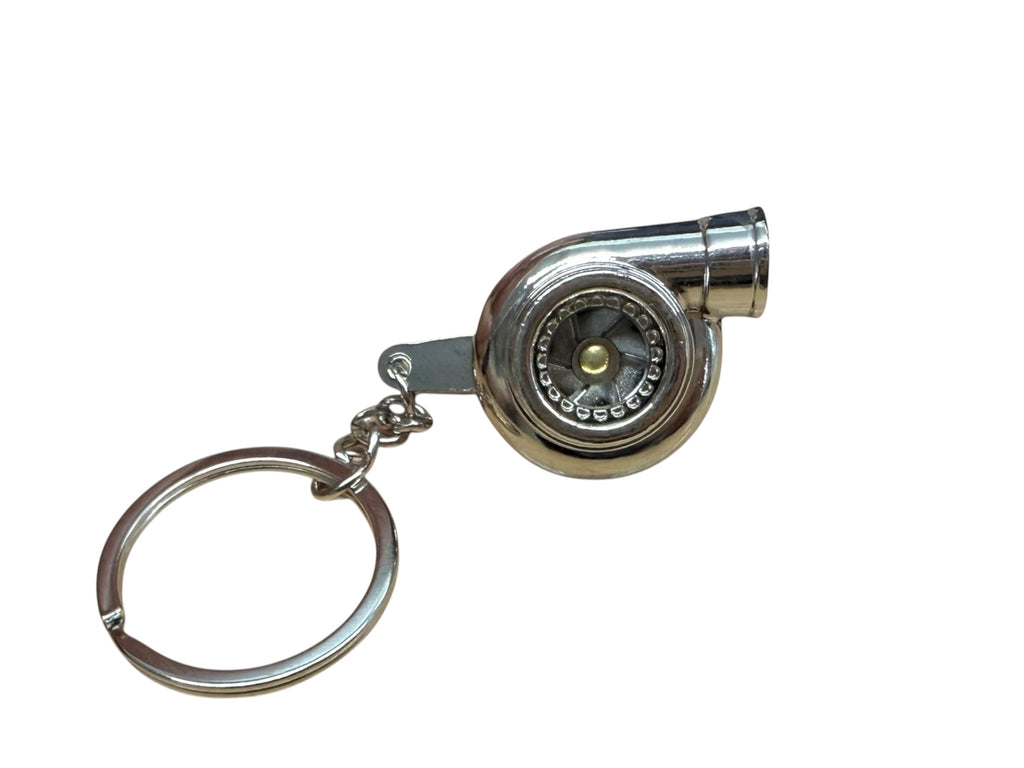Turbo Key Chain - Silver