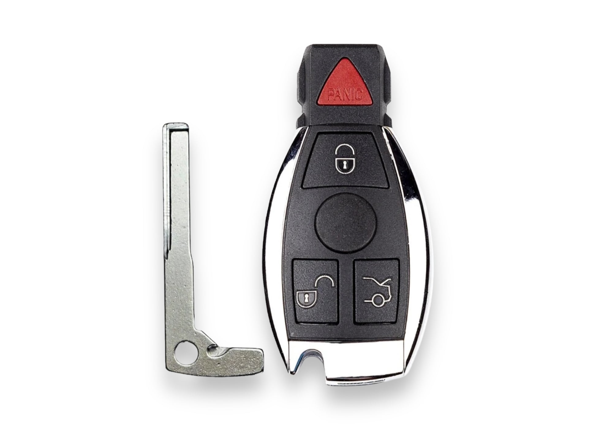 97-14 Mercedes Benz Remote Fobik Key 4 Button No Prox New IYZ-3312