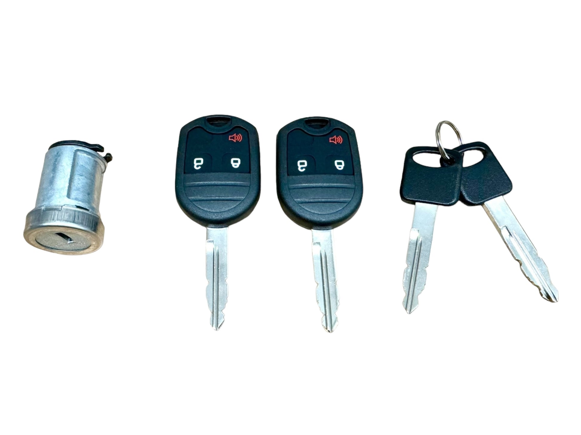 04 & Up F-150 F-250 Explorer Mustang Ignition Lock Cylinder With 2 Remote Keys New AU5Z-11582-B