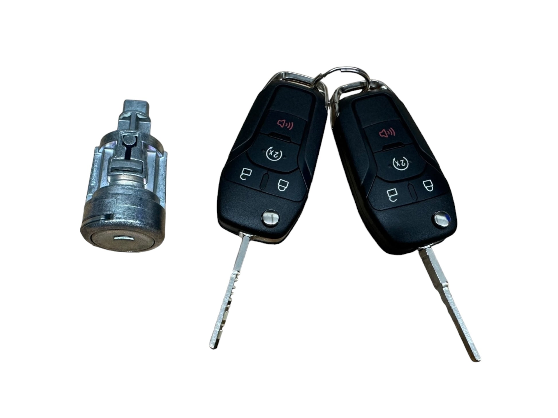 15-20 F-150 F-250 F-350 Expedition Ignition Lock Cylinder 2 Remote Keys 4 Button New FL3Z-11582-B