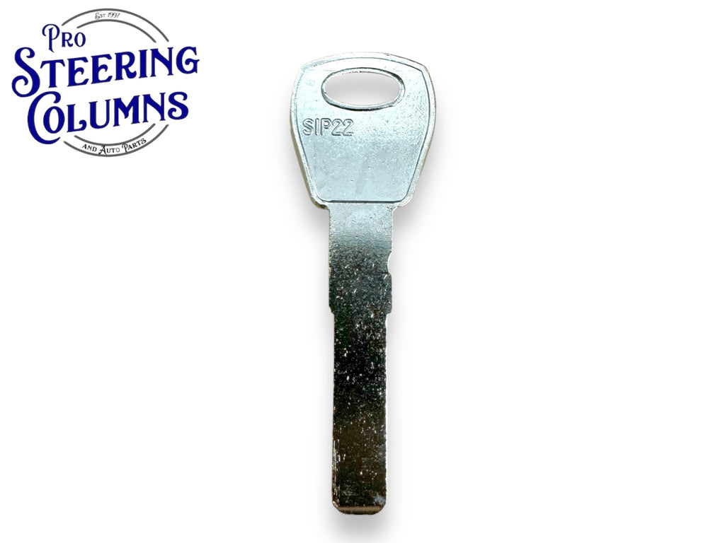 SIP22 Jeep Fiat Metal Service Key Blank New