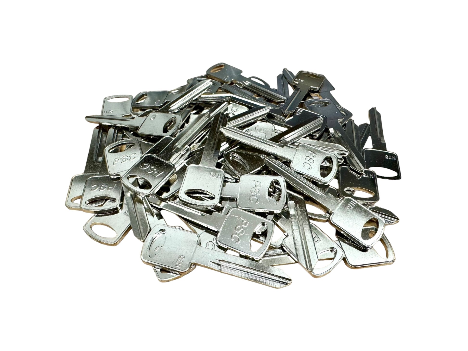 Ford Metal Key Blank H75 FO-15D FO40R (50 Pack)