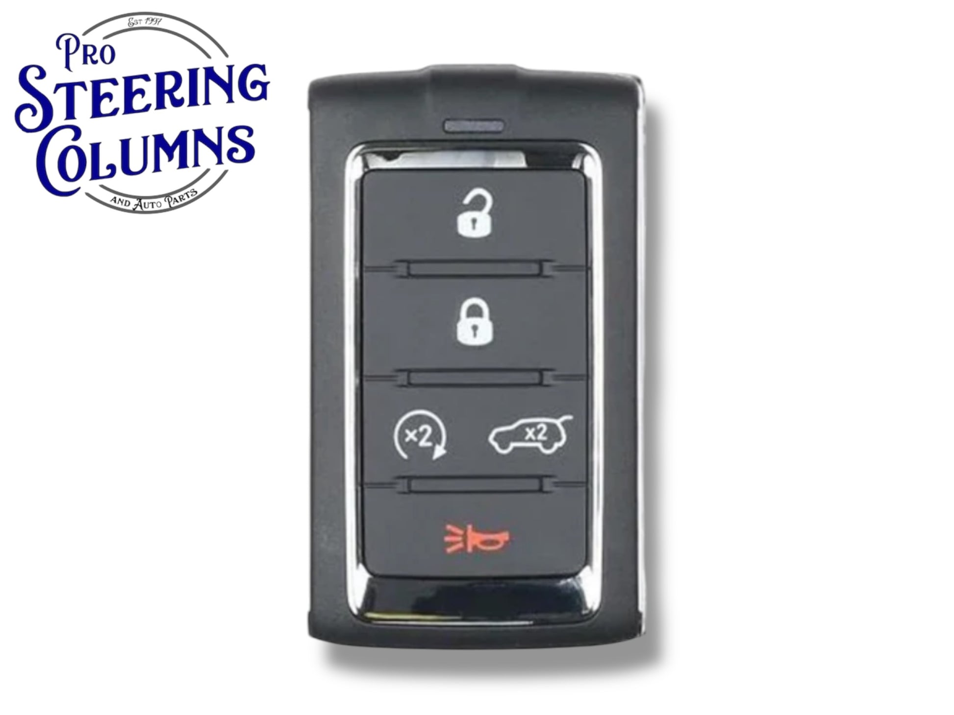 21-23 Jeep Grand Wagoneer Grand Cherokee 5-Button Smart Key New PN: 68469565AA, M3NWXF0B1