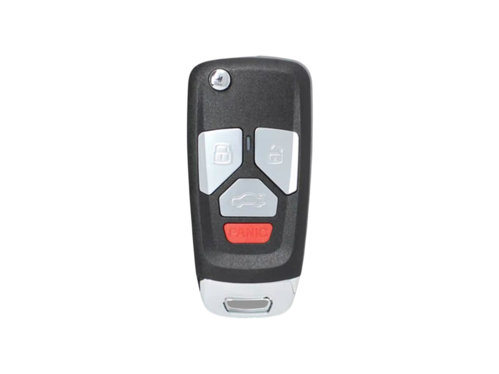 Xhorse Universal Flip Remote Audi Style 4 Button New VVDI XNAU02EN (Wireless)