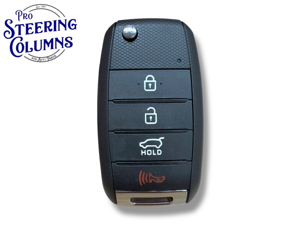 15-18 Kia Sedona Flip Key 4-Button PN: 95430-A9100 / TQ8-RKE-4F19 (Aftermarket)