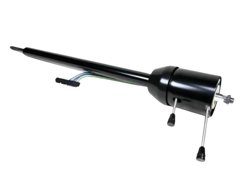 Ididit - 63-66 Corvette Tilt Floor Shift Steering Column Retrofit - Black -1120770051