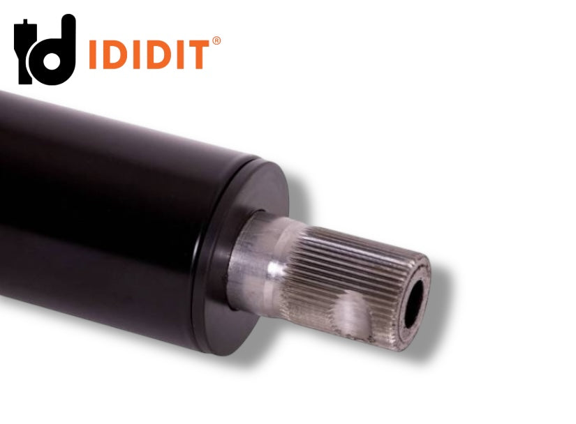 Ididit - 67-68 A-Body Camaro Firebird Chevelle Tilt Floor Shift Steering Column Black - 1120680051